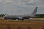 Boeing P-8A 440, der US Navy gerade auf der Nato Air Base in Geilenkirchen gelandet.