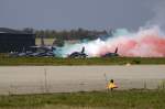 Italy - Air Force,( Frecce Tricolori ), Aermacchi, MB-339PAN, 04.10.2009, LIMN, Cameri, Italy 

