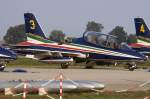 Italy - Air Force,( Frecce Tricolori ), MM54477, Aermacchi, MB-339PAN, 04.10.2009, LIMN, Cameri, Italy

