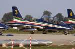 Italy - Air Force,( Frecce Tricolori ), MM54477, Aermacchi, MB-339PAN, 04.10.2009, LIMN, Cameri, Italy

