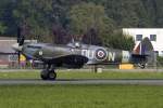 Private, G-MXVI, Supermarine, 361 Spitfire LF16E, 05.09.2014, LSMP, Payerne, Switzerland         