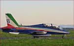 Aeronautica Militare, Frecce Tricolori No.8; Aermacchi MB339; Maribor Flughafen MBX; 14.8.2021
