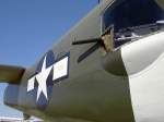 B25 Mitchel Bomber, Frontier Museum of Flight, Love Field Airport Dallas,   rechter MG Stand, (16.03.2007)
