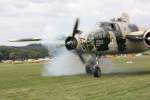 B 25 Mitchell Start des rechten Motors auf der OTT 2009 Hahnweide Deutschland