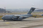 US Air Force, 08-8197, Boeing C-17A Globemaster III, msn: P-197, 62AW McChord AFB, 19.Januar 2026, ZRH Zürich, Switzerland.