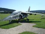 Alpha Jet deutsch-franz.Gemeischaftsproduktion,leichtes Kampf-+ Schulflugzeug, Erstflug 1973, die Bundesluftwaffe erhielt 175 Stck,  ber 500Stck wurden in 10 Lnder exportiert,  Vmax 990Km/h,