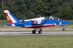 France - Air Force - Patrouille de France, E117, F-TERI, Dassault/Dornier, Alpha Jet E, 30.07.2009, BSL, Basel, Switzerland 



