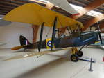 De Havilland, D.H. 82A Tiger Moth, 130 PS D.H. Gipsy Major Motor, Baujahr 1931, Kennung OY-BCH, Dänisches Luftfahrtmuseum Stavning (26.07.2019)