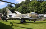 31+62 der Luftwaffe / Fiat G-91 auf dem Gelände des Interessenverein Luftfahrt Neuenkirchen e.V., 16.08.2016