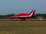 Eine BAe Hawk der  Reds  beim ausrollen nach einer fantastischen Show. Das Foto stammt vom 18.06.2005