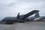 Lockheed Martin C-130J Super Hercules Spannweite:40,41m Lmge:29,79m Reisegeschwindigkeit:645km/h Reichweite mit 18144kg Zuladung:5250km auf der ILA Berlin-Schnefeld am 12.06.10