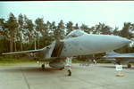 McDonnell Douglas F-15 Eagle. Im Static Display anlässlich des 30jährigen Jubiläums der Canadian Air Force Base Baden-Söllingen. Aufnahme aus dem Juni 1983. 