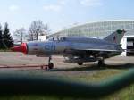 MIG der GSSD auch im Jahr 2009 noch abgestellt auf einem thringischen Flughafen