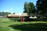 NVA Mig-21BIS/SAU 848 am 24.07.2011 im Flugplatzmuseum Cottbus