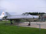Mikojan-Gurewitsch MiG-21 F-13 in der Flugausstellung Junior bei Hermeskeil (02.09.2008)