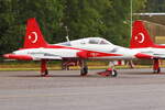 Turkish Air Force, Turkish Stars, Reg: 71-3072, C-46, Canadair(Northrop) NF-5A-2000 Freedom Fighter.