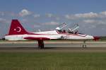 Turkey - Air Force, 69-4005, Canadair, NF-5B, 07.08.2010, LHKE, Kecskemet, Hungary 
