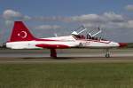 Turkey - Air Force, 70-3021, Canadair, NF-5B, 07.08.2010, LHKE, Kecskemet, Hungary 



