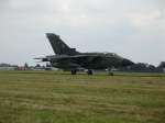 Tornado der Deutsche Luftwaffe nach seiner Landung