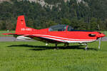 Private, HB-HMU, Pilatus, PC-7, 05.09.2021, LSMF, Mollis, Switzerland