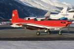 Swiss - Air Force, A-927, Pilatus PC-7; 31.01.2009, SMV, Samedan, Switzerland