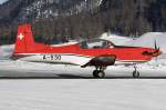 Swiss - Air Force, A-930, Pilatus PC-7; 31.01.2009, SMV, Samedan, Switzerland