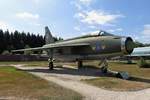 English Electric Lightning (1961) in der Flugausstellung Hermeskeil, 23.8.18