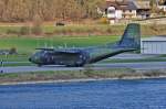 51+05 / LTG 62 / Transall C-160D rollt in Vilshofen (EDMV) zum Start. 27.03.2014
