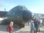 Transall auf dem Flugahfen Bremen zum Flughafenfest man konnte sich das Flugzeug auch von innen angucken