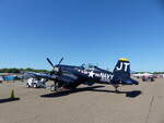 Vought F4U Corsair, N713JT, Sun`n Fun Warbirds, Lakeland-Linder Int.