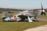 Private, F-AZNN, Yakovlev, Yak-11, 13.09.2019, EDST, Hahnweide, Germany        