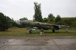 Luftfahrtmuseum Finowfurt - Jak-28 Nummer  25  / oder 91 - stand auf der anderen Seite - 15.07.2020 - leider ein Regentag. 