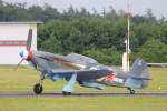 D-FLAK Yak-3UA in Coburg am 05.07.2013.