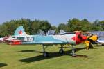 Yak-52, T7-FBI, beim Flugtag in Grefrath, 19.5.13