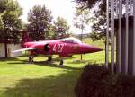 4-27, Lockheed F-104 G Starfighter, 27.06.2005, Test-Rennstrecke von Ferrari, Maranello/Fiorano, Italien     - Dieser Starfighter stammt von der 4th-Storno/9th-Gruppo  Francesco Barracca  der