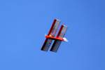 Motopou ,ein auergewhnliches Elektroflugmodell aus Frankreich. Am 25.9.2011 in der Nhe des Modellflugplatzes bei Kchersberg.