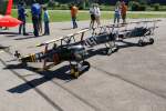 ohne, 3 x Fokker Dr.I, 40-Jahre Jubilums-Airmeeting des DMFV (Deutscher Modellflieger Verband) auf dem Flugplatz der Fa.  GROB AIRCRAFT  am 07.07.2012 