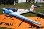 I-LUCB, Sportavia-Fournier  RF-4D , 40-Jahre Jubilums-Airmeeting des DMFV (Deutscher Modellflieger Verband) auf dem Flugplatz der Fa.