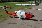 N176Z, Bell  UH-1 Cobra  (USDA Forest Service), 40-Jahre Jubilums-Airmeeting des DMFV (Deutscher Modellflieger Verband) auf dem Flugplatz der Fa.  GROB AIRCRAFT  am 07.07.2012 