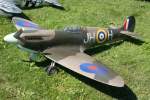 JH-H ADI 40, Spitfire Mk I (Forces francaise libres), 40-Jahre Jubilums-Airmeeting des DMFV (Deutscher Modellflieger Verband) auf dem Flugplatz der Fa.
