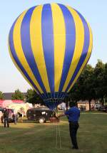 Modell-Ballon whrend der Vorfhrung, 16.08.2013, Kevelaer (19. Heiluft-Ballon-Festival), Germany 
