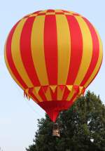 Modell-Ballon whrend der Vorfhrung, 16.08.2013, Kevelaer (19. Heiluft-Ballon-Festival), Germany 