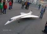 Die Concorde in klein auf der Modellbaumesse Wien