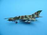 Mikojan-Gurewitsch MiG-21 bis der Bulgarischen Luftwaffe von Herpa in 1:200