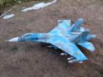 Suchoi Su-27 Flanker der Ukrainischen Luftwaffe von Herpa in 1:200