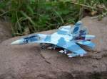 Suchoi Su-27 UB Flanker der Russischen Luftwaffe von Herpa in 1:200