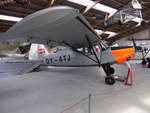 Skandinavisk Aero Industrie KZ VII, Baujahr 1946, 145 PS Continental 0-300D Motor, Kennung OY-ATJ, Luftfahrtmuseum Stavning (26.07.2019)