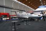 Privat, HB-FVM  Leonardo da Vinci , Pilatus, PC-12-47 E, 18.04.2012, Aero 2012 (EDNY-FDH), Friedrichshafen, Germany