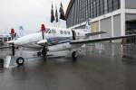 Privat, YR-INC, Beechcraft, King Air C-90 GTx, 18.04.2012, Aero 2012 (EDNY-FDH), Friedrichshafen, Germany