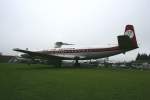 Dan-Air London De Havilland DH-106 Comet 4C G-BDIW in der Luftfahrtausstellung bei Hermeskeil im Jahr 2007 im strmenden Regen